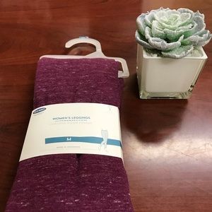 🌸 Burgundy Leggings 🌸